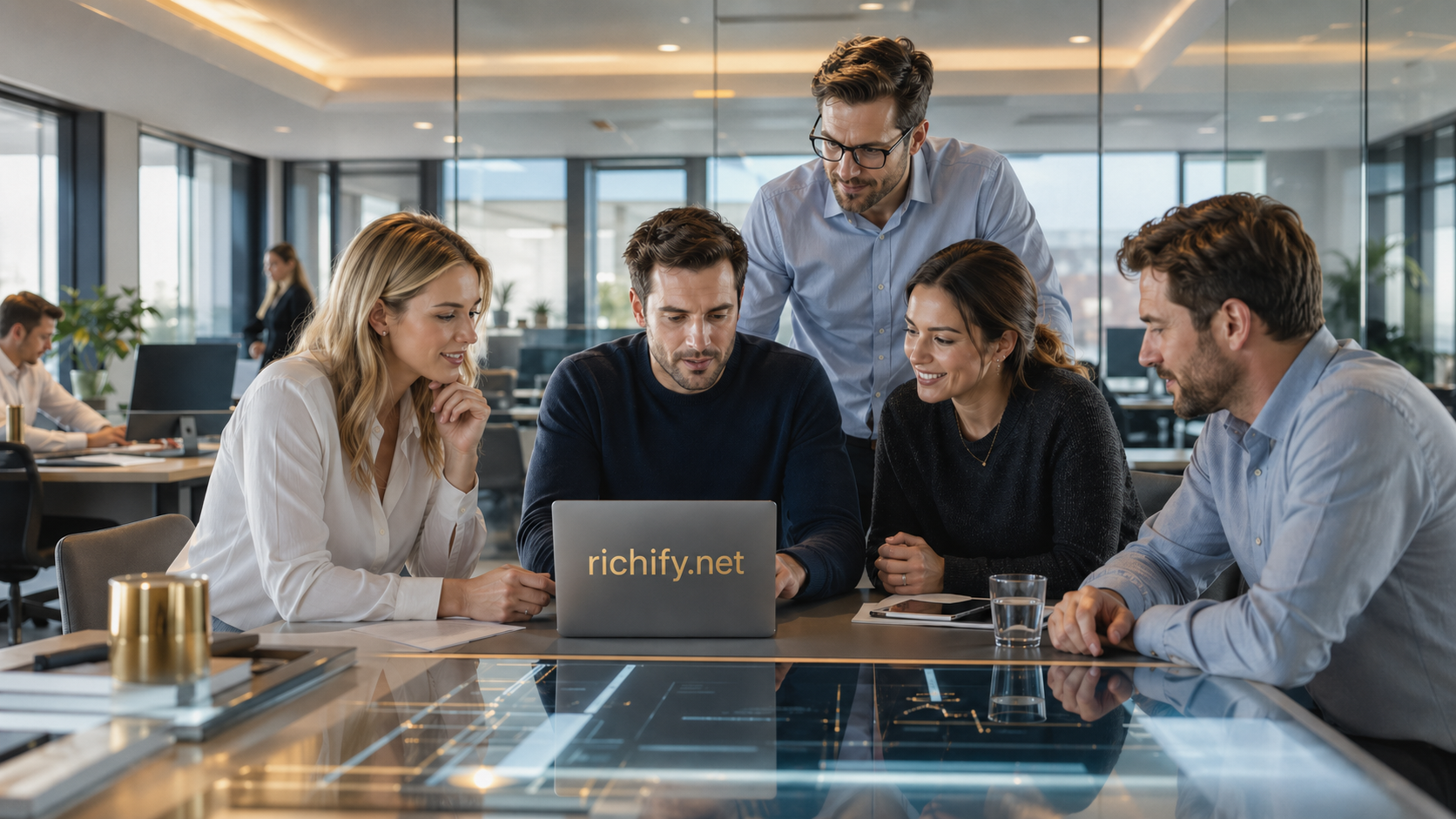 Richify 富有科技企业团队工作场景